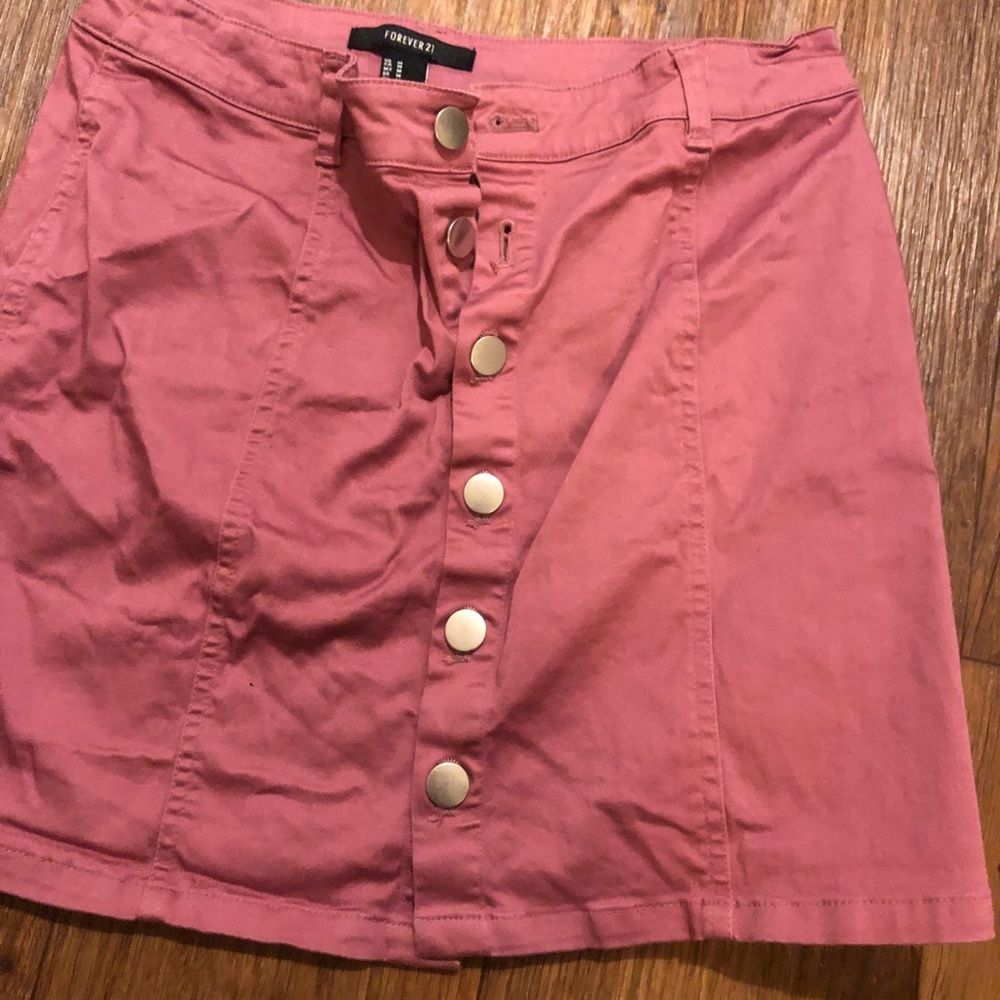 Pink skirt